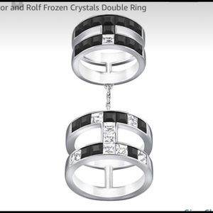 Swarovski crystal ring